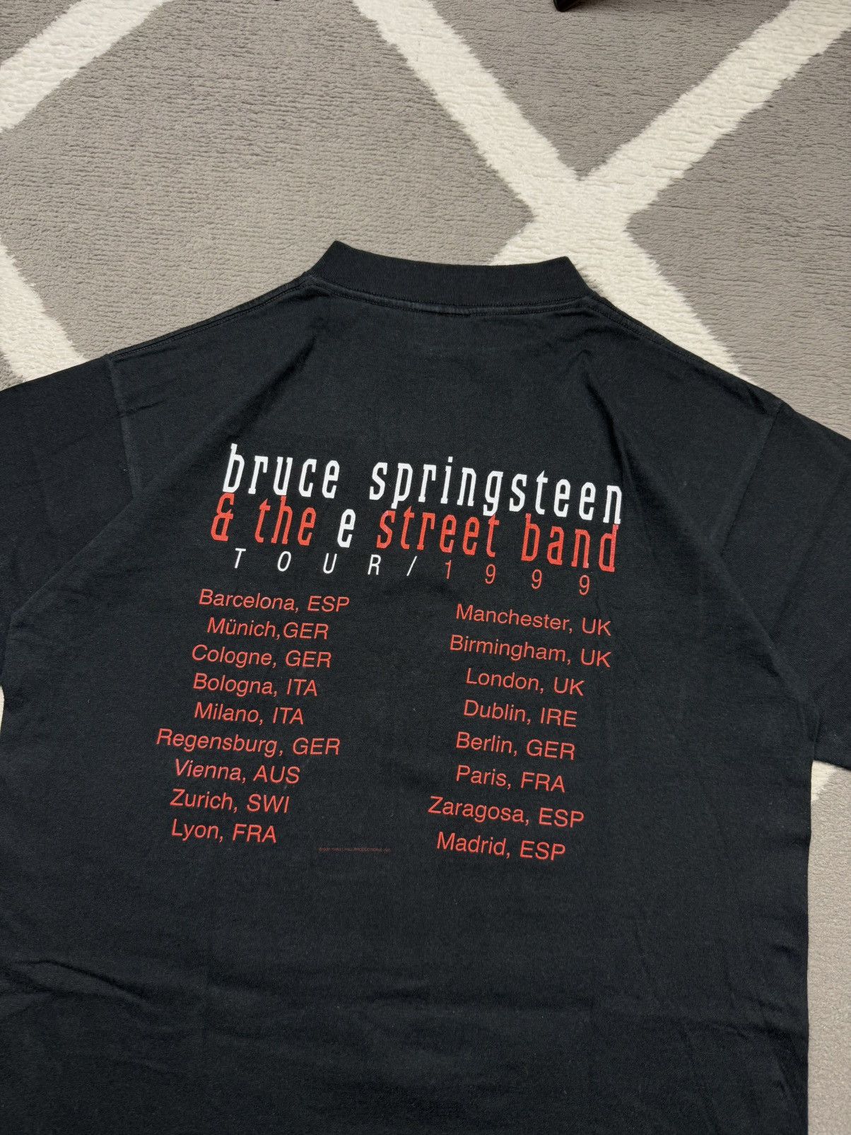 Band Tees Vintage Bruce Springsteen & The E Street Band Tour 1999 Tee Size US L / EU 52-54 / 3 - 14 Thumbnail