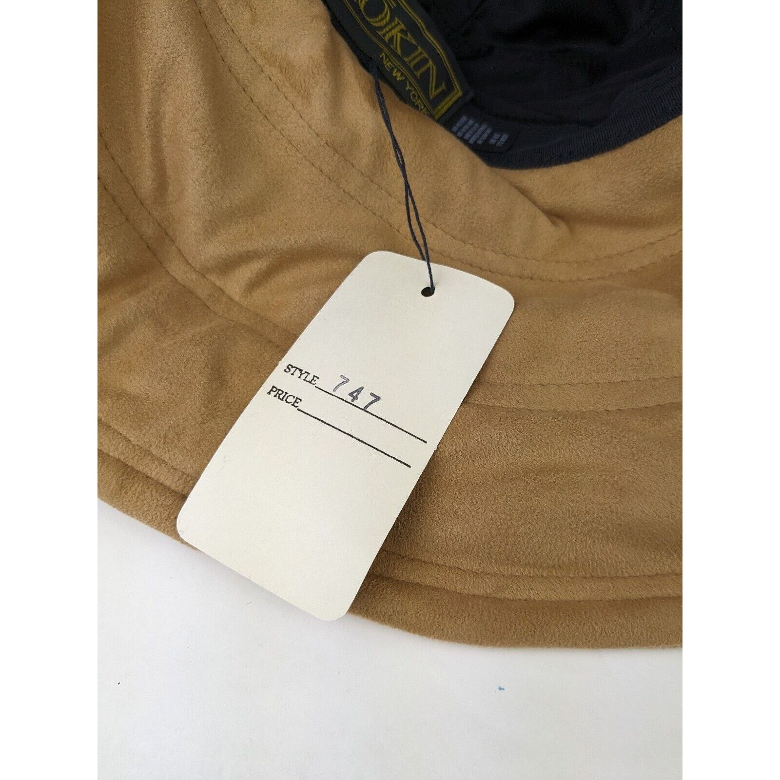 Other NWT KOKIN New York Floppy Packable Sun Hat Faux Suede Wide Size ONE SIZE - 10 Thumbnail