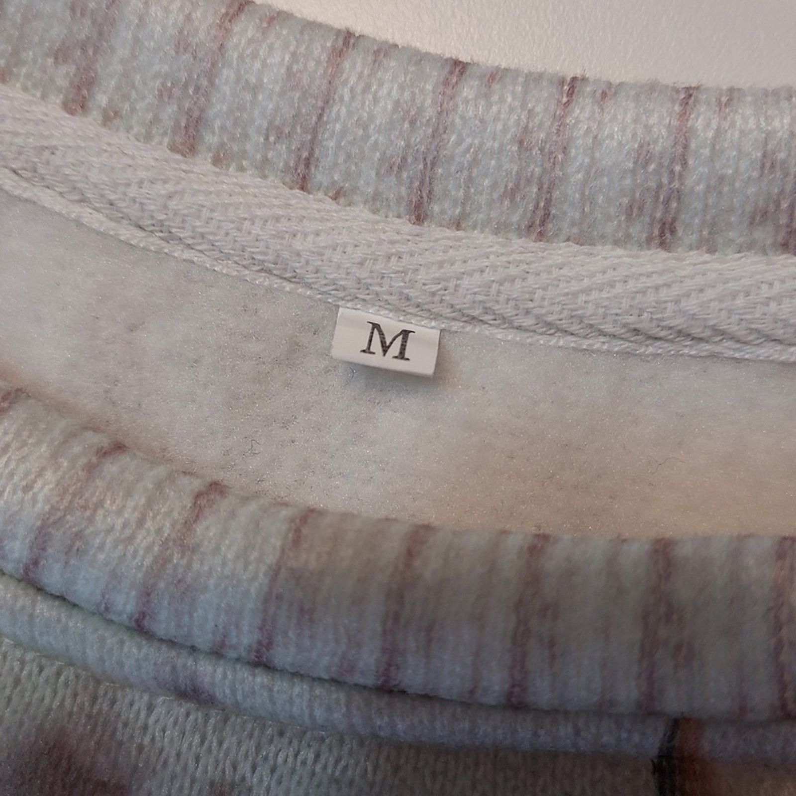 Other Knit Winter Cow Lover Beaded Yarn Animal Long Sleeve Sweater Size M / US 6-8 / IT 42-44 - 6 Thumbnail