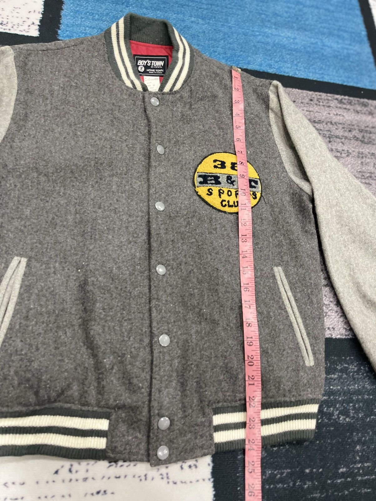 Vintage VINTAGE BOY’S TOWN SPORT CLUB VARSITY JACKET Size US M / EU 48-50 / 2 - 12 Thumbnail