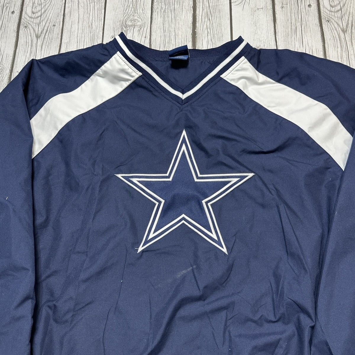NFL Vintage Dallas Cowboys windbreaker Size US XL / EU 56 / 4 - 3 Thumbnail