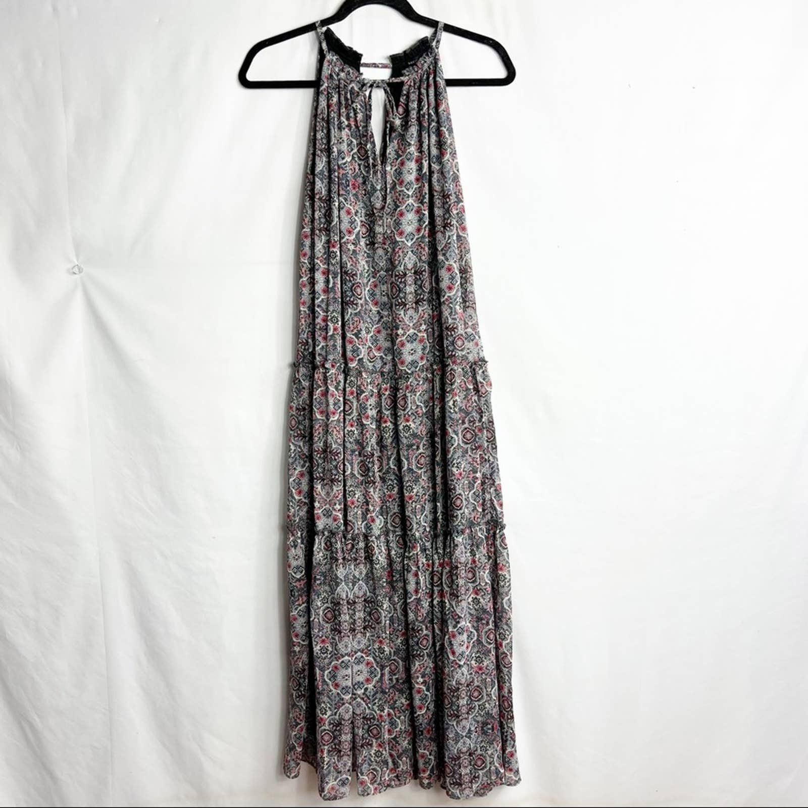 knee length dresses for ladies AFENDS Womens Drew - Seersucker Maxi Dress