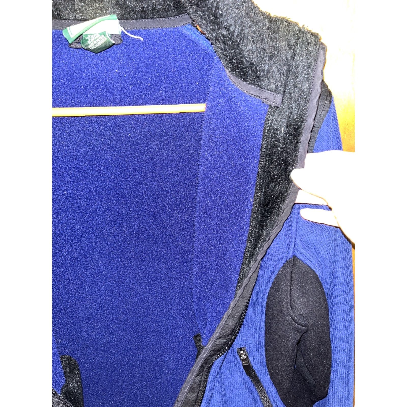 Vintage VINTAGE LL Bean Womens JACKET PL Blue Black Lightweight Zip Pockets All Seasons Packable Regular Womens Size L / US 10 / IT 46 - 6 Thumbnail