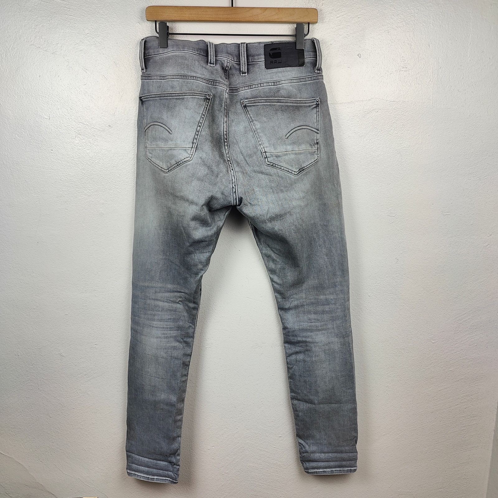 G-Star G-Star Raw Revend Fwd Skinny Jeans Mens 30x32 Gray Size US 30 / EU 46 - 6 Thumbnail