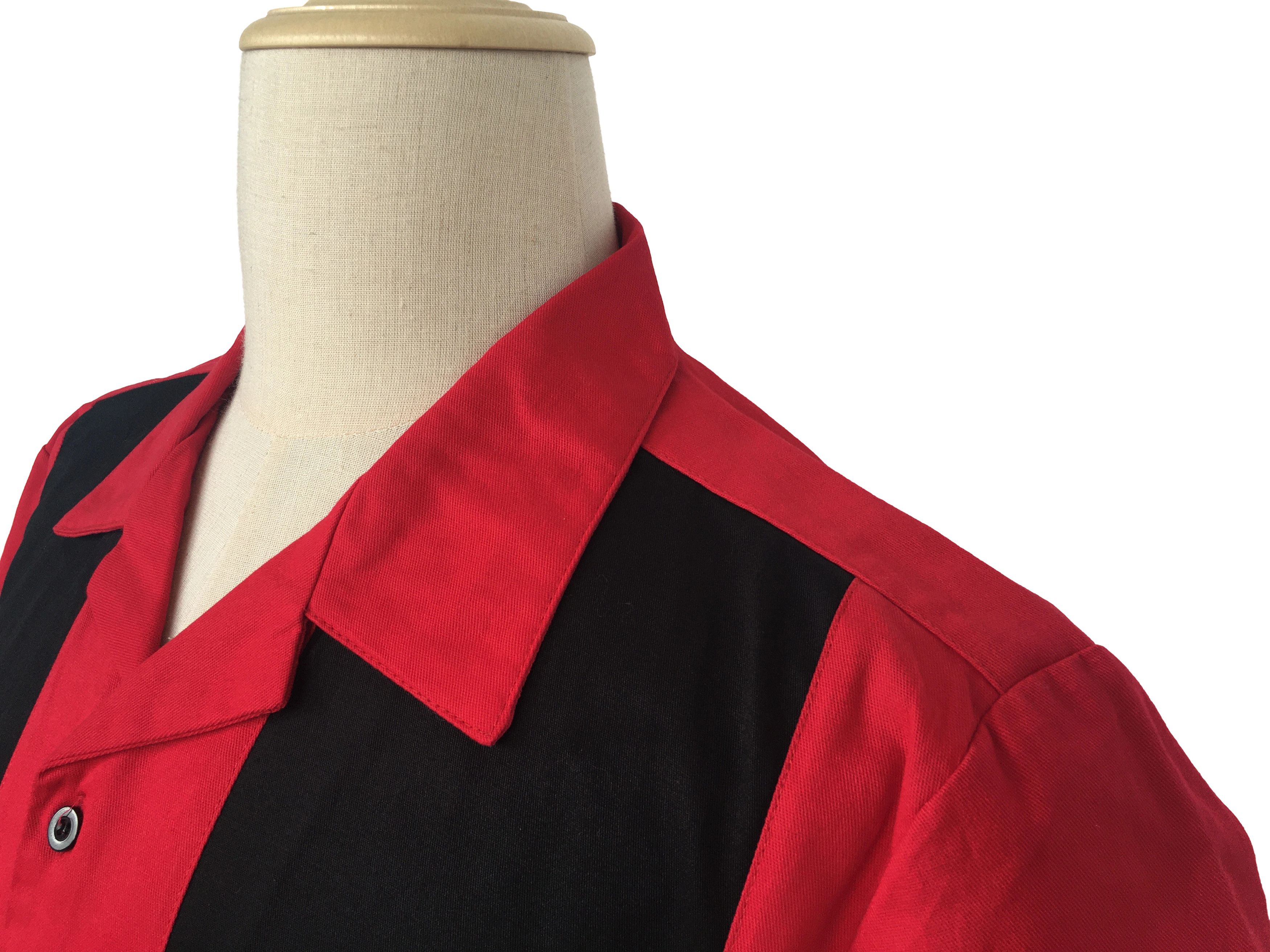 Other Vintage Style Western Shirts Bowling Shirts-red Size US XXL / EU 58 / 5 - 6 Thumbnail
