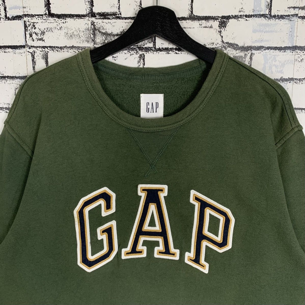 Gap Vtg GAP Sweatshirt Big Logo GAP Sweatshirt Size US XL / EU 56 / 4 - 3 Thumbnail
