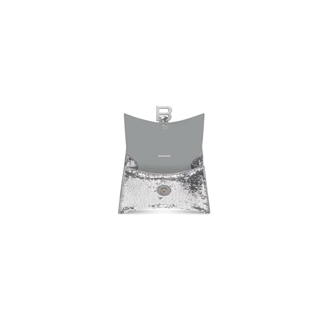 Balenciaga o1la1rc1a0425 Size: OS / Hourglass XS Handbag With Chain Size ONE SIZE - 5 Thumbnail