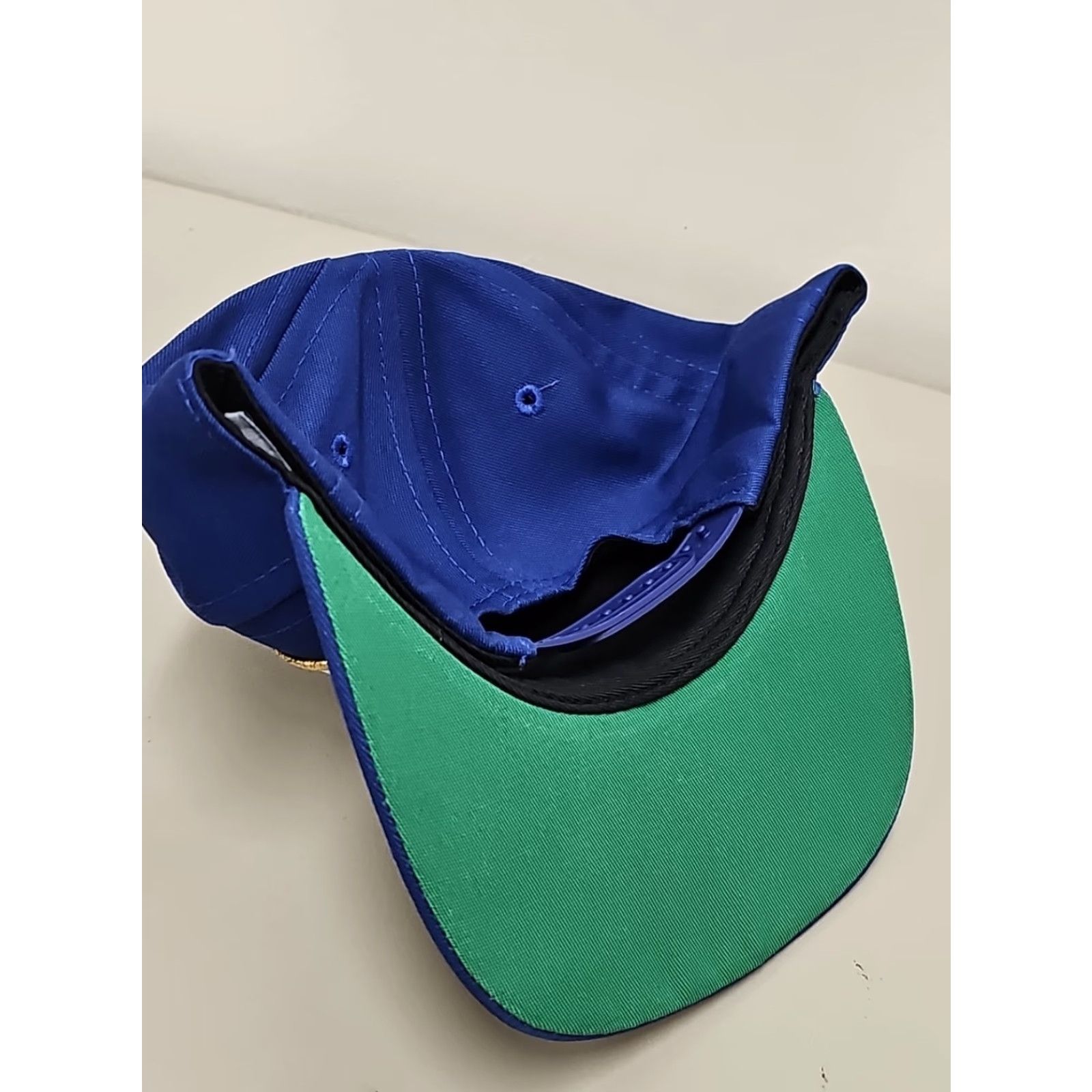 Rhude RHUDE RACING FORMULA PANEL BLUE Ball Cap Hat Hat Snapback Adjustable Cotton Men One Size Blue Boys Mens Girls 90s Auction - Size ONE SIZE - 3 Thumbnail