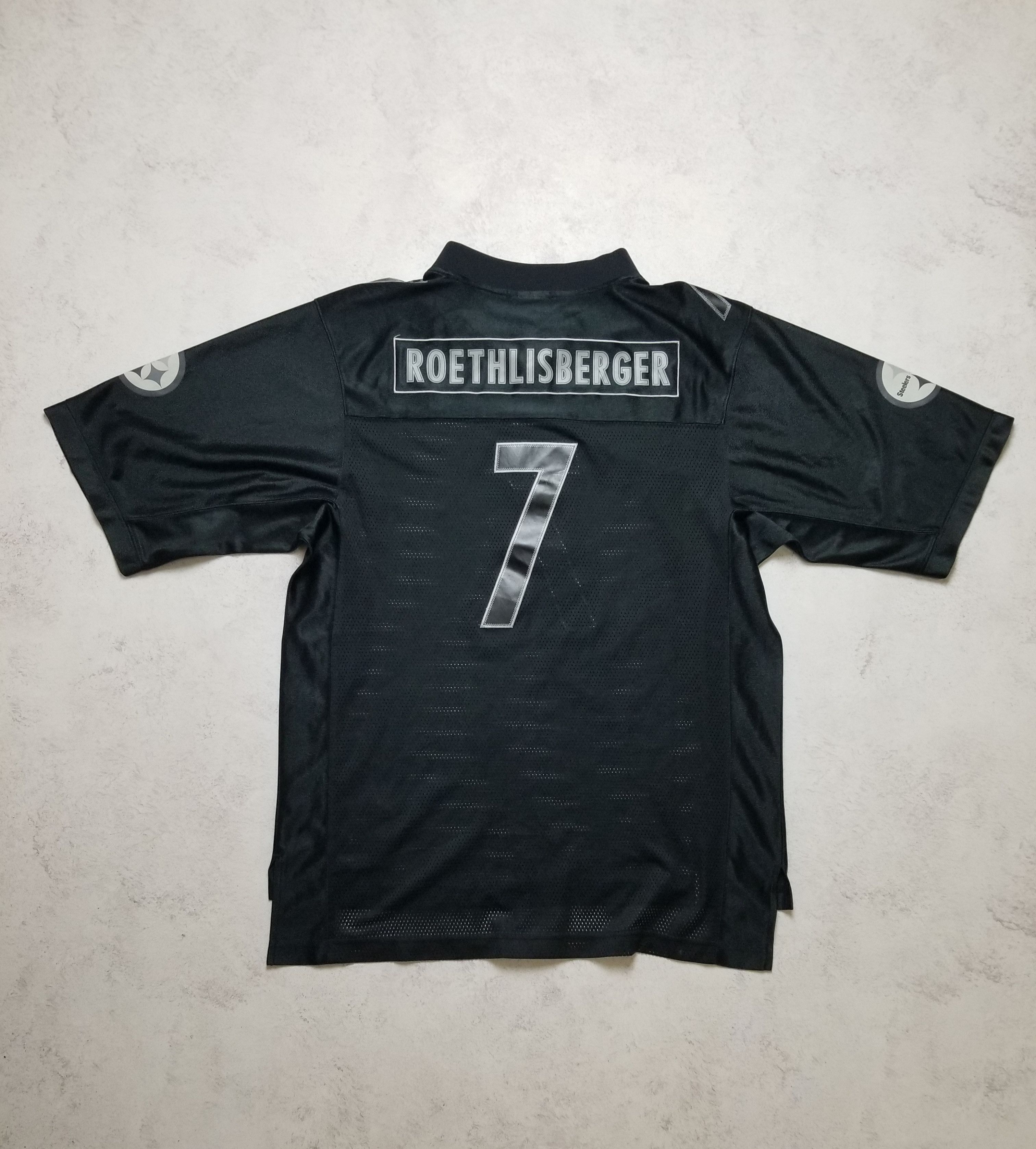 Reebok Pittsburgh Steelers Exclusive Edition Roethlisberger #7 Sewn Size US M / EU 48-50 / 2 - 3 Thumbnail