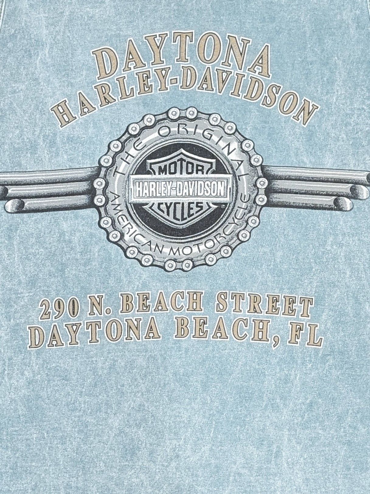 Harley Davidson Vintage Harley Davidson Daytona Beach, Florida tank top - L Size US L / EU 52-54 / 3 - 7 Thumbnail