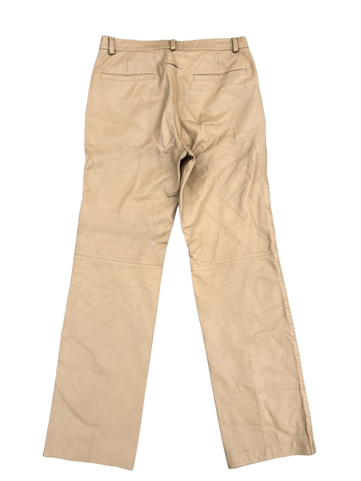 Gaultier Homme Objet Gaultier Homme Objet Sheepskin Leather Pant Size US 29 - 2 Thumbnail