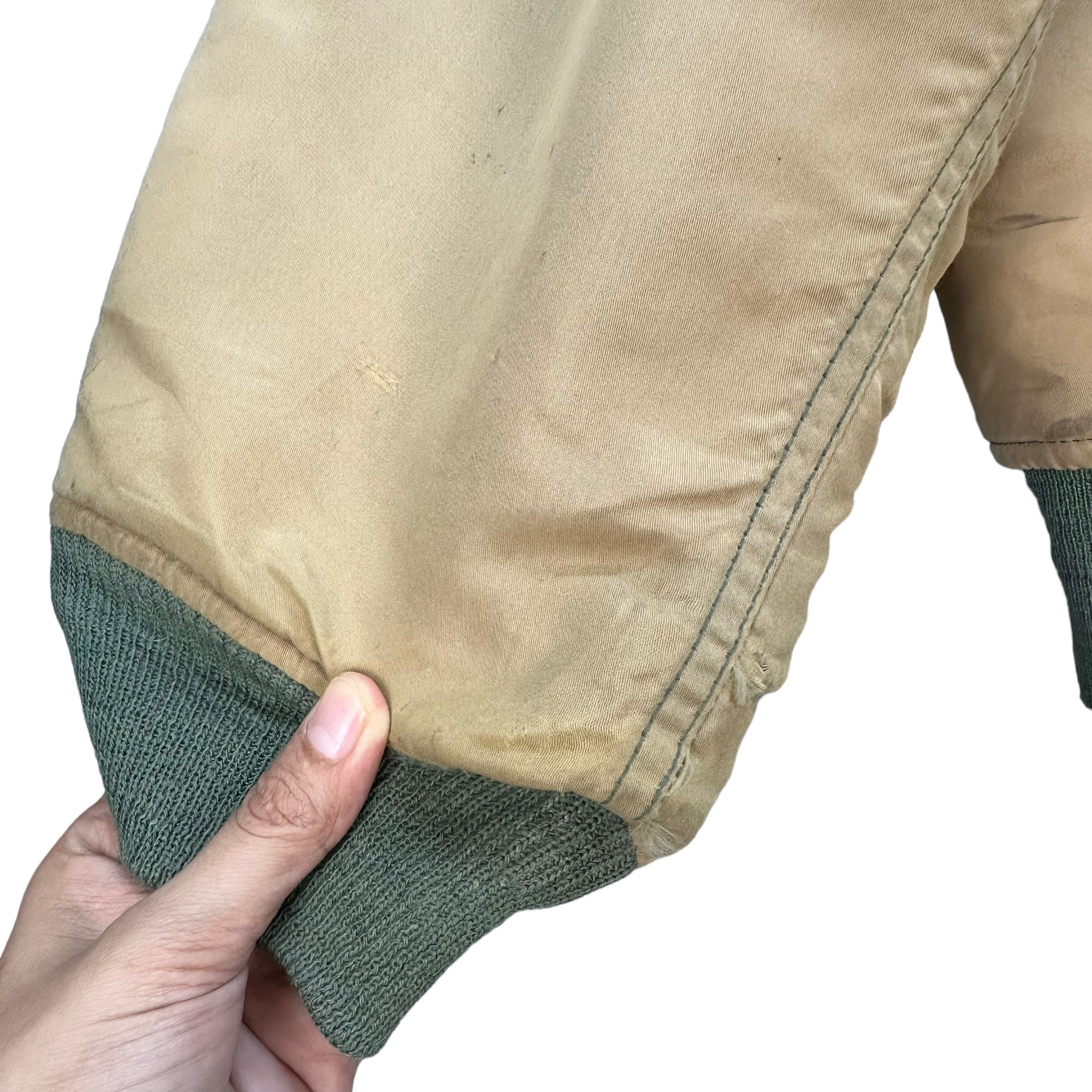 Avirex TRASHED🔥 87's AVIREX TYPE B15 FLIGHT JACKET #7706-166 Size US L / EU 52-54 / 3 - 8 Thumbnail