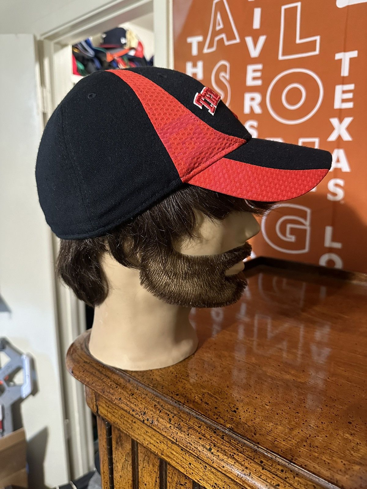 NCAA × Nike × Vintage Vintage NCAA Nike Texas Tech Red Raiders hat 00s Size ONE SIZE - 3 Thumbnail