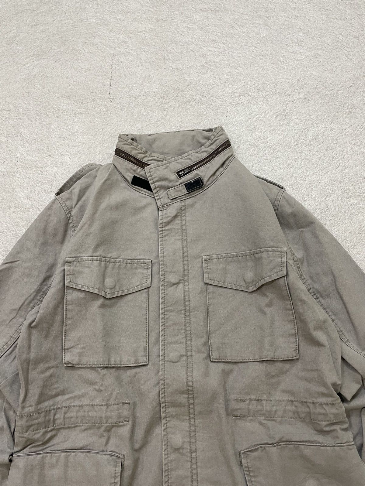 Japanese Brand 2000s Takeo Ultility Jacket Cargo Multi Pocket Y2K If6was Size US M / EU 48-50 / 2 - 2 Thumbnail