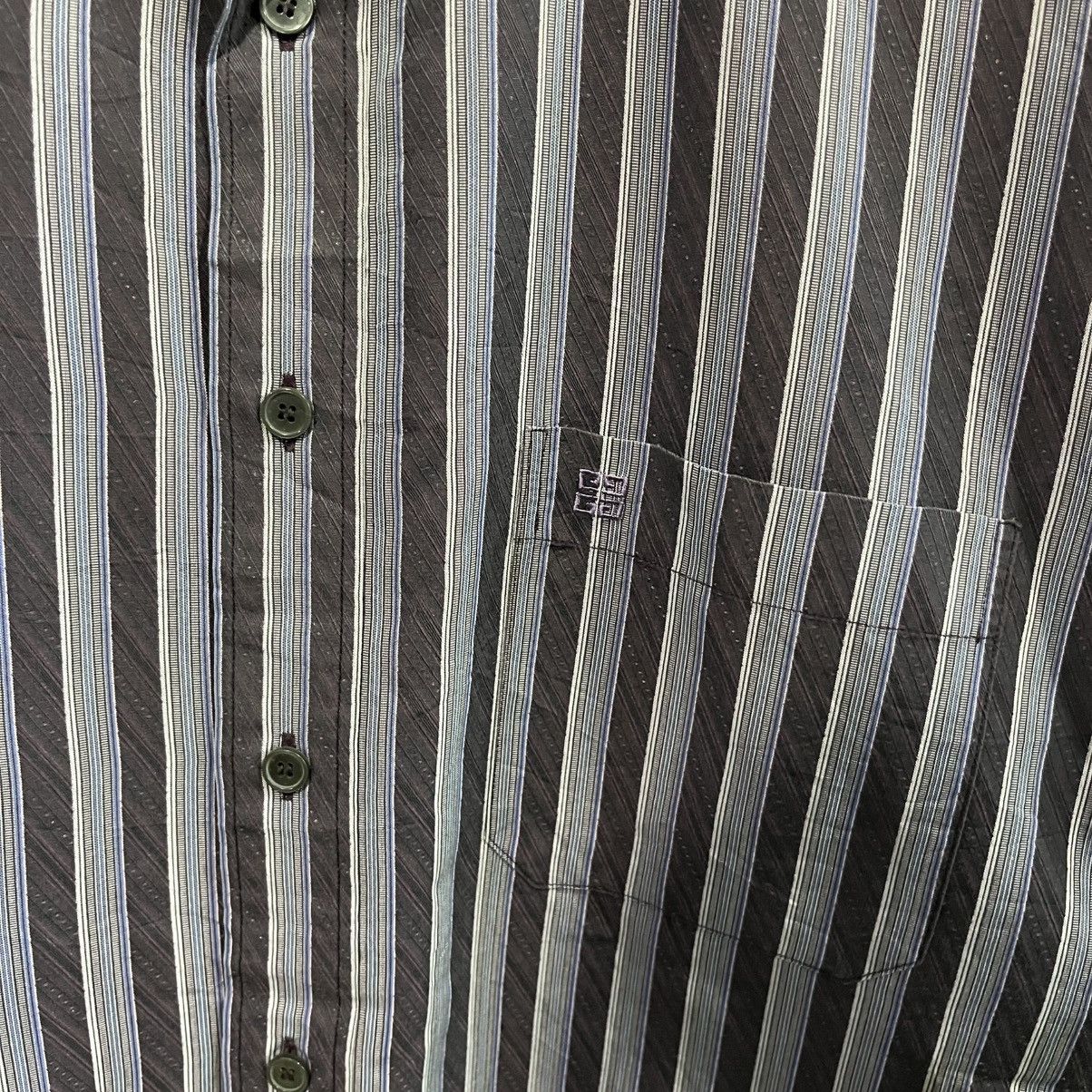 Givenchy Givenchy Luxury Striped Long sleeve button/style Isseymiyake Size US L / EU 52-54 / 3 - 3 Thumbnail