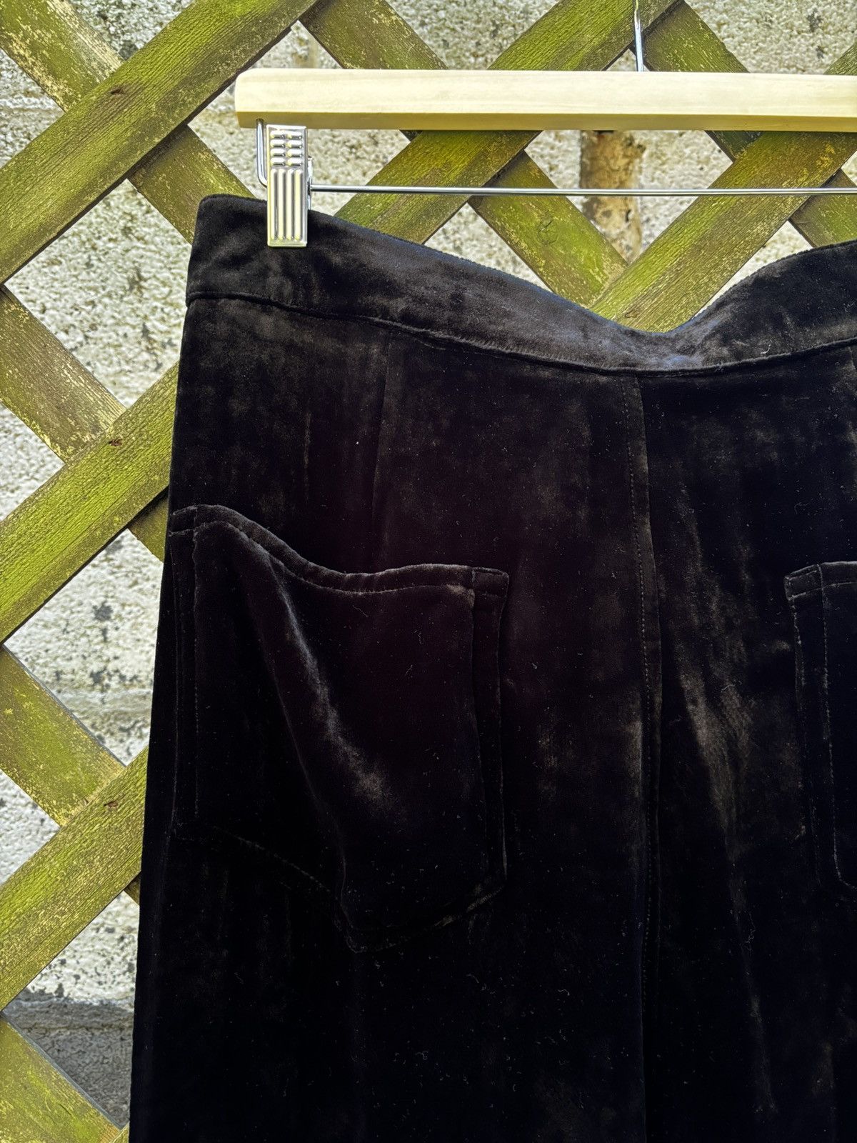 Rick Owens Rick Owens SS22 Strobe Velour Bolan Bootcut Pants Size US 32 / EU 48 - 7 Thumbnail