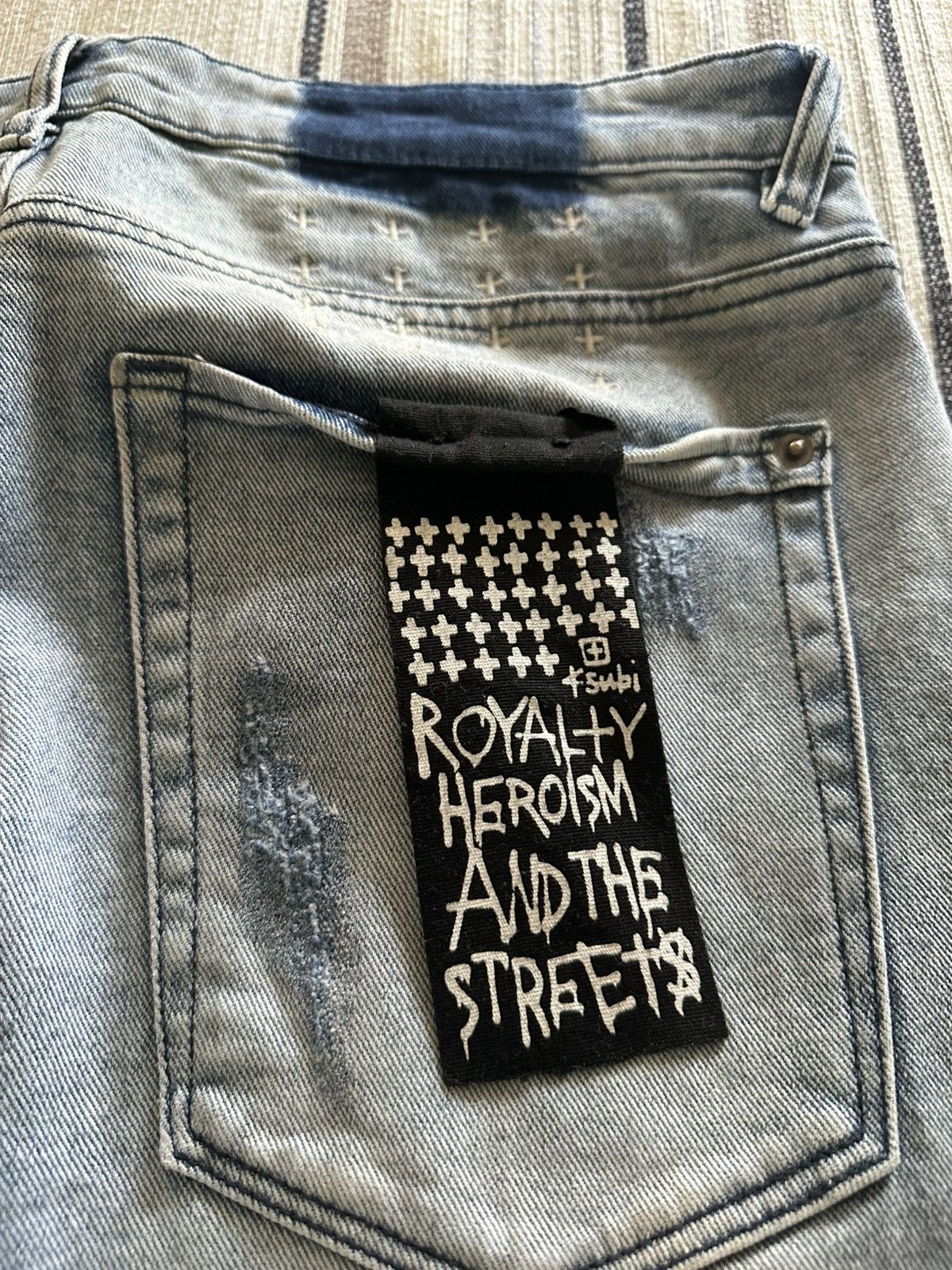 Ksubi Ksubi Van Winkle Trashed Dreams Jeans Size US 34 / EU 50 - 1 Thumbnail