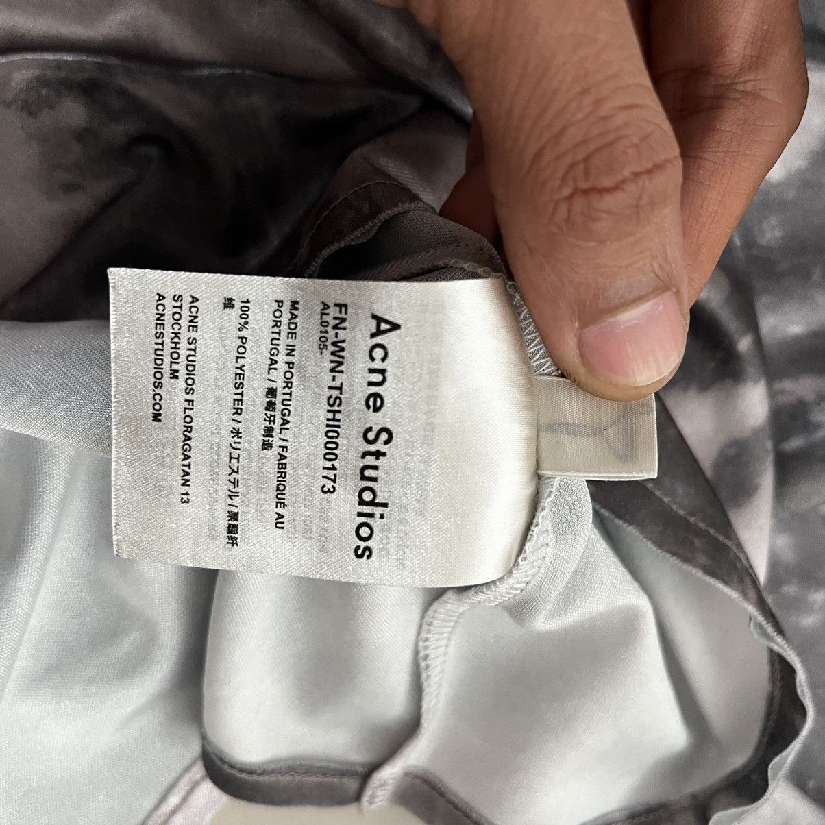 Acne Studios Acne studios eryn tye dye graphic print Size S / US 4 / IT 40 - 8 Thumbnail