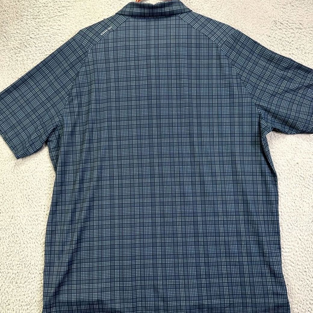 Callaway Callaway Golf Polo Shirt Mens XL Blue Plaid Short Sleeve Opti-Dri Rugby Stretch Size US XL / EU 56 / 4 - 3 Thumbnail