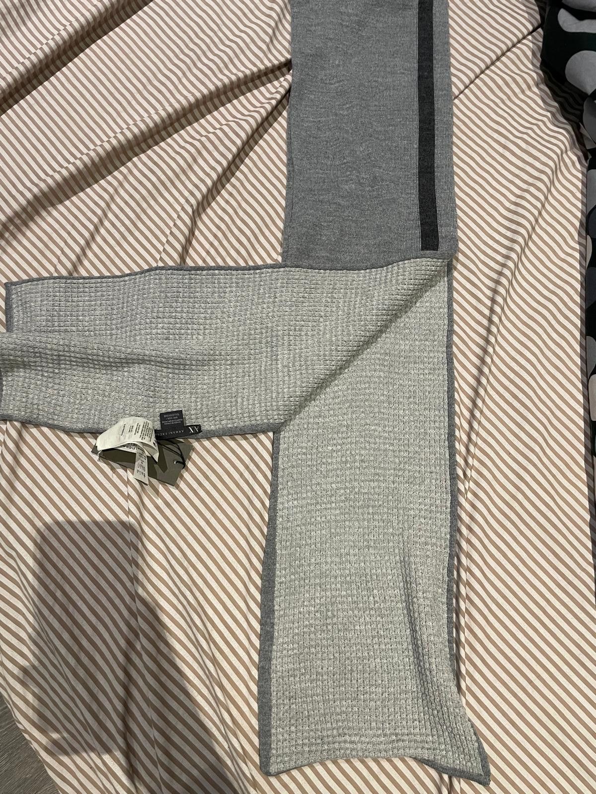 Armani Exchange Armani Exchange Scarf Gray on Gray - Brand New Size ONE SIZE - 3 Thumbnail