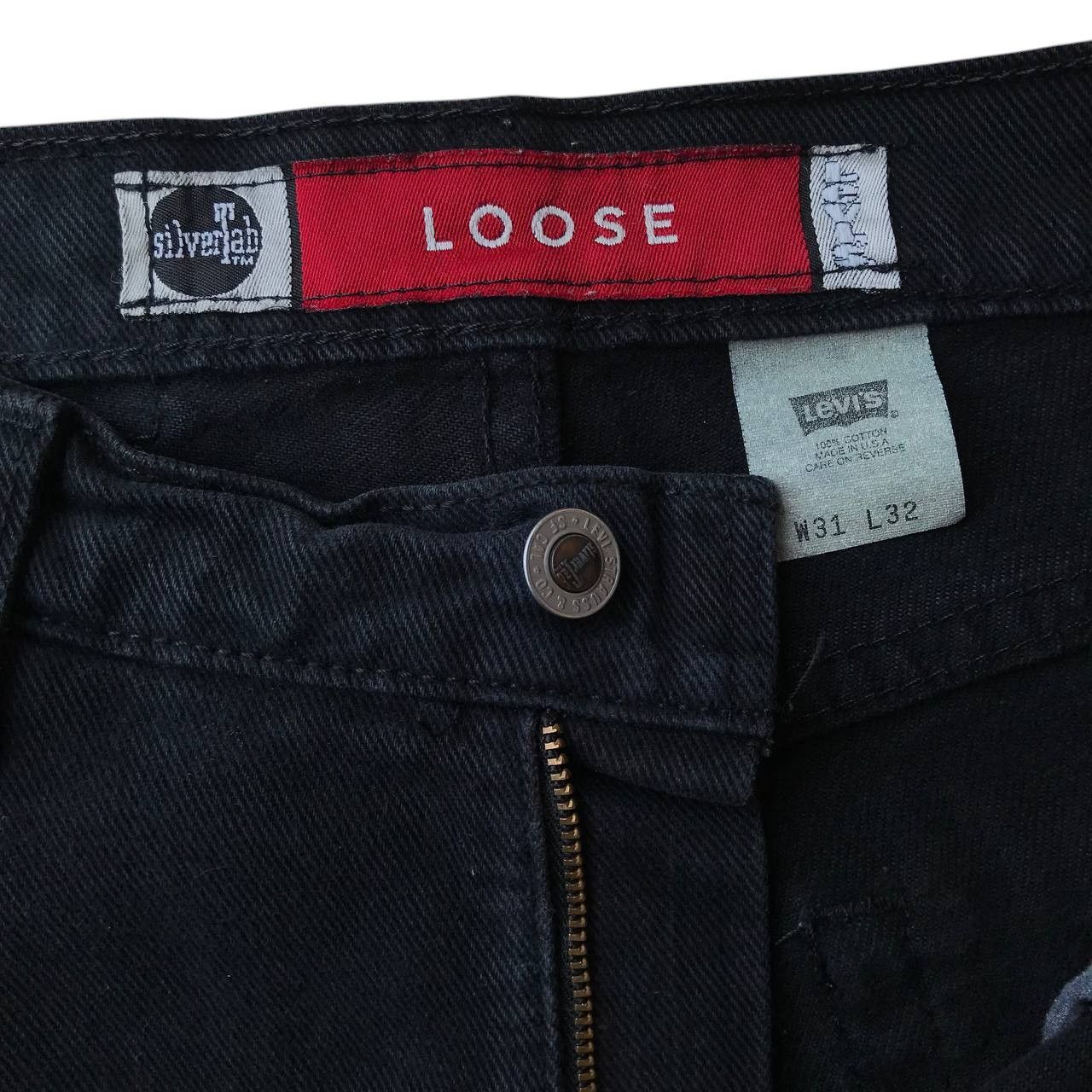 Levi's Vintage Clothing VINTAGE LEVIS 90S SILVERTAB LOOSE DISTRESSED JEAN W31X32" Size US 31 - 3 Thumbnail