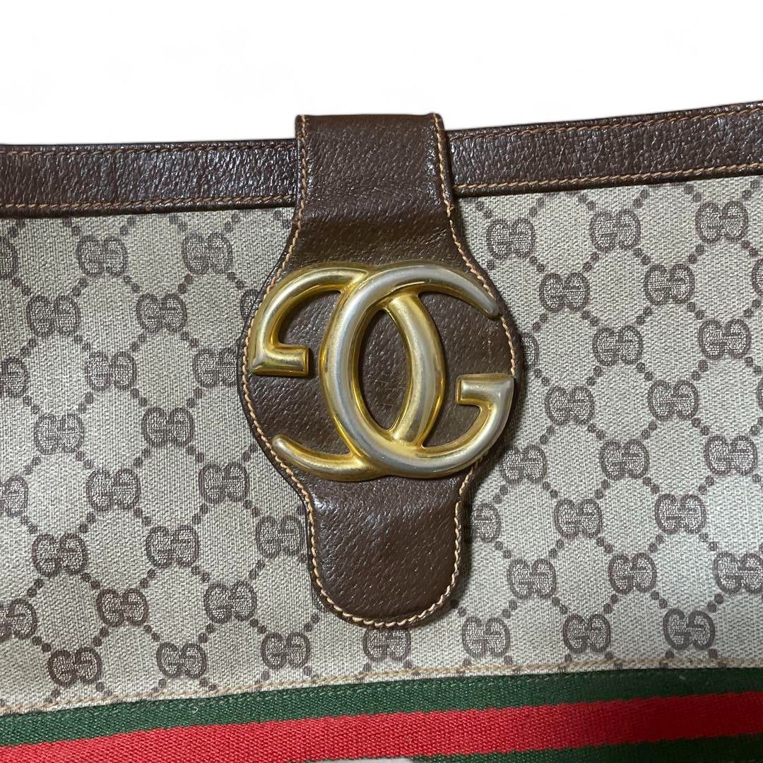 Gucci Gucci - Sherry Line Shoulder Bag Interlocking G Brown Size ONE SIZE - 2 Thumbnail