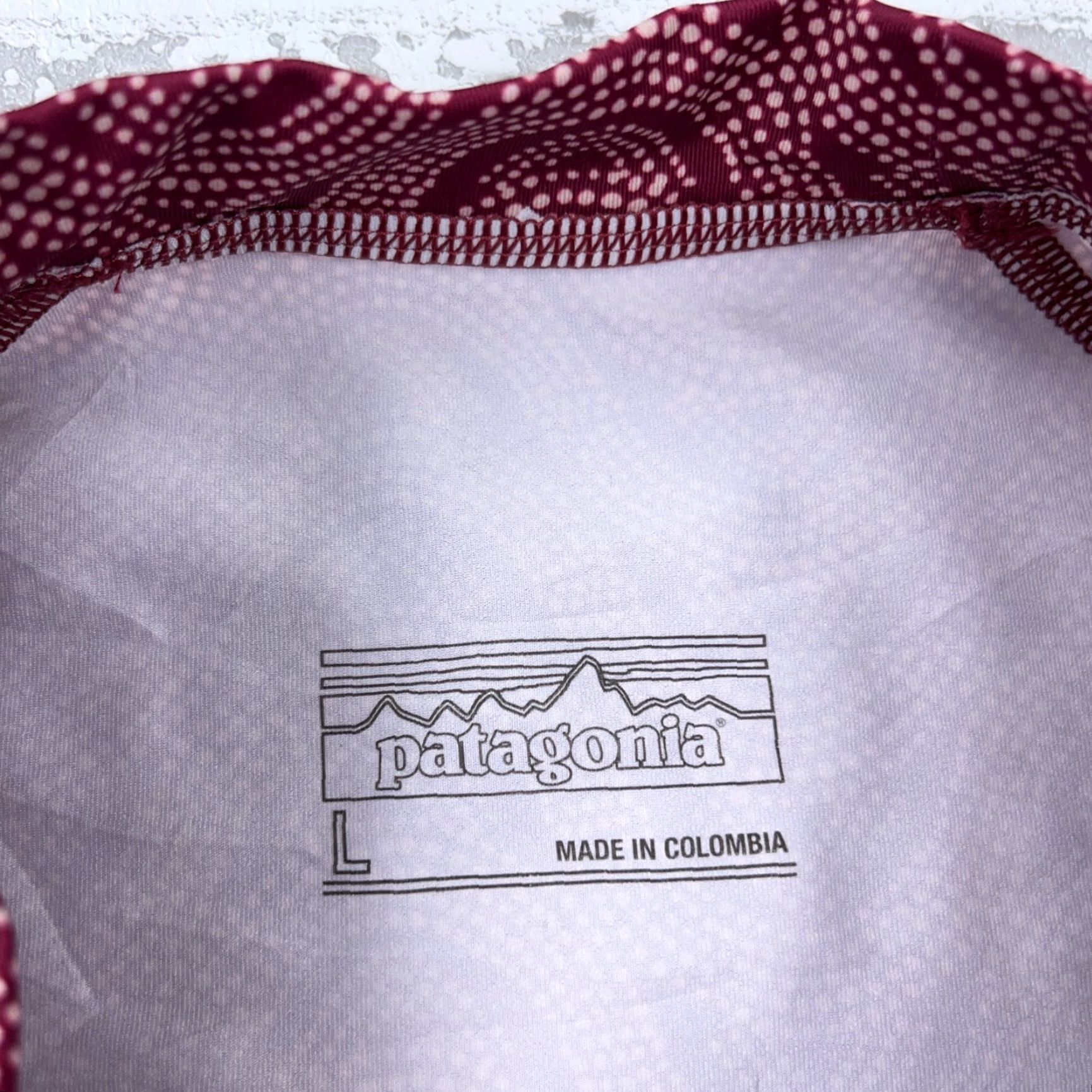 Patagonia Patagonia Shirt Women Large Pink Tee Performance Running Training Heather Top Size L / US 10 / IT 46 - 3 Thumbnail