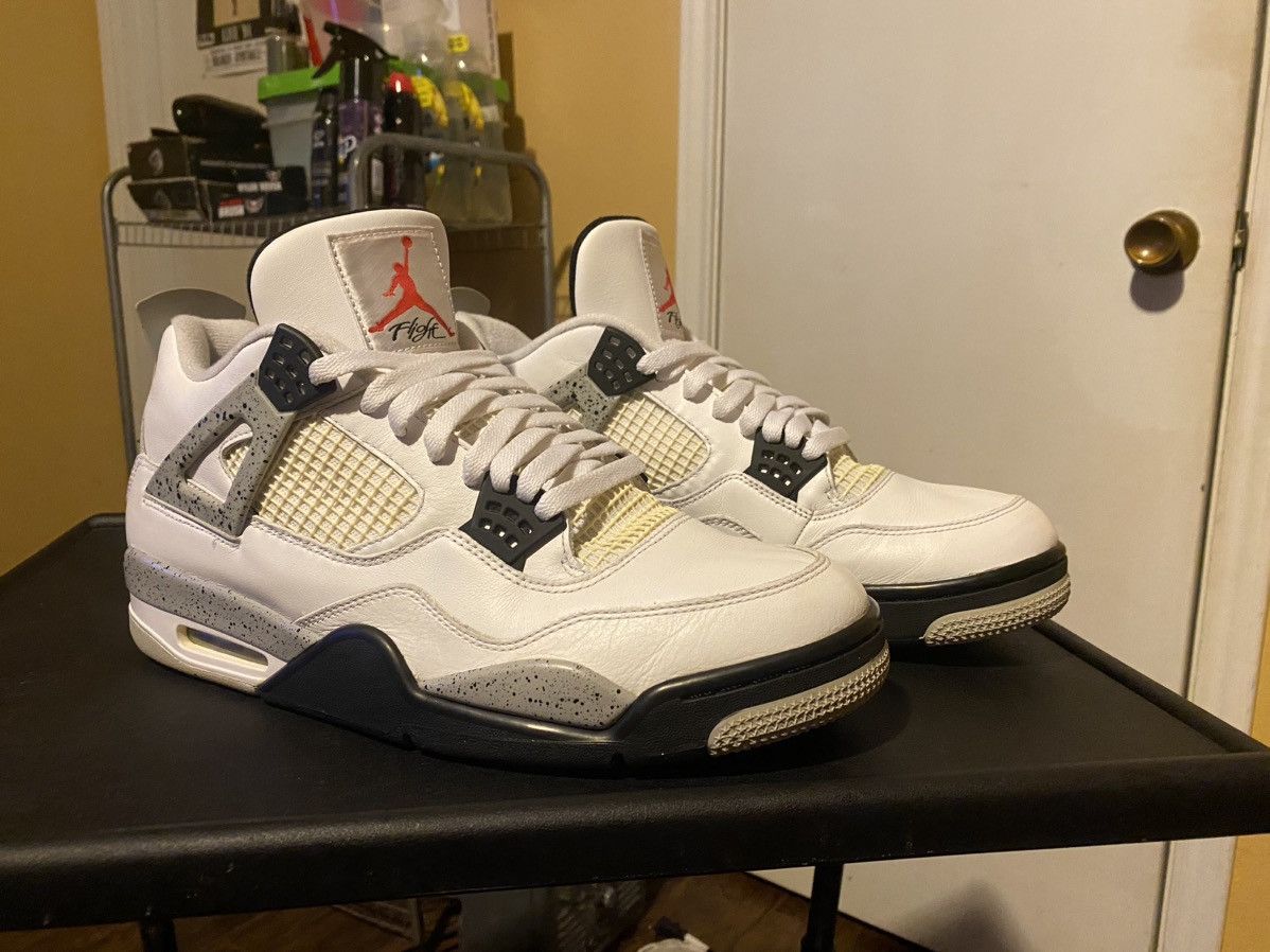 Jordan Brand Jordan 4 white cement 2016 Size US 13 / EU 46 - 1 Thumbnail