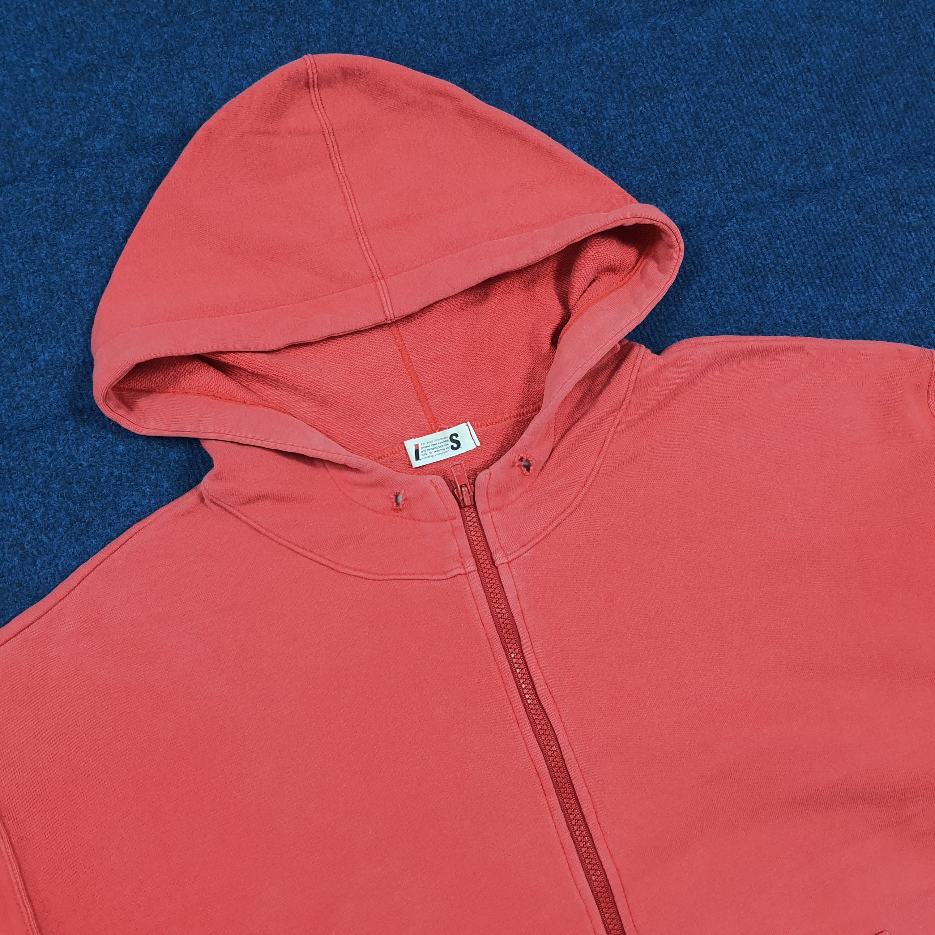 Issey Miyake Vintage 80s I.S. Issey Sport Chisato Tsumori Zip Up Hoodie Size US L / EU 52-54 / 3 - 4 Thumbnail