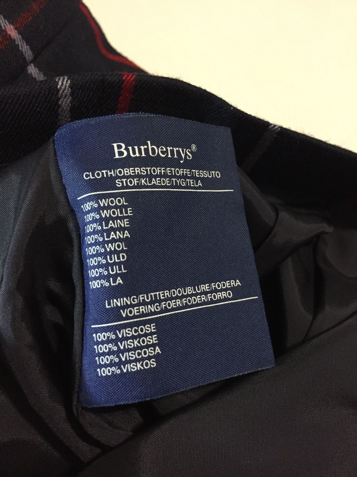 Burberry Vintage Burberry Skirt Wool Nova Check Size M Size 30" / US 8 / IT 44 - 5 Thumbnail