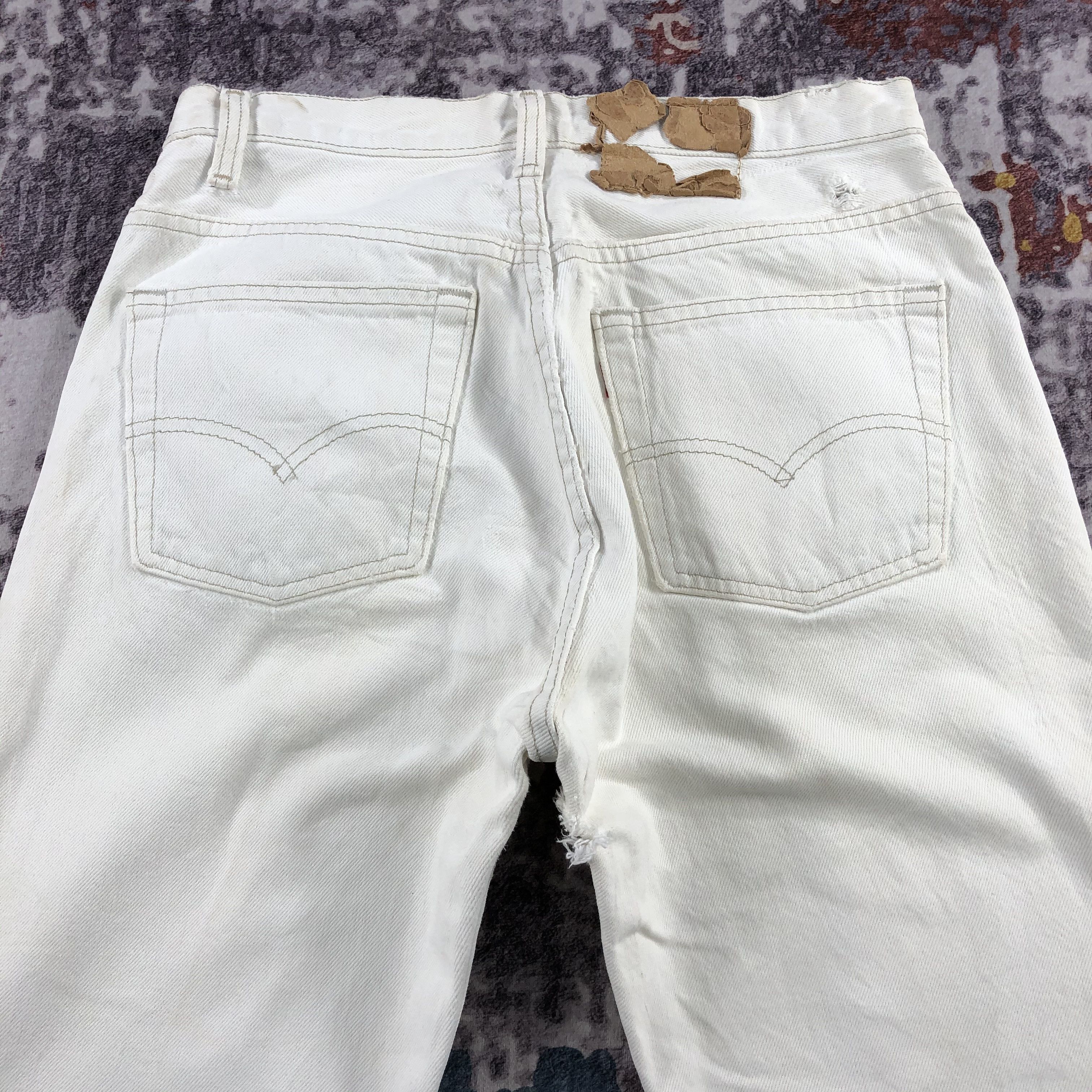 Levi's × Vintage Vintage 90s Light Wash Levis 501 Jeans-JM2543 Size US 29 - 5 Thumbnail