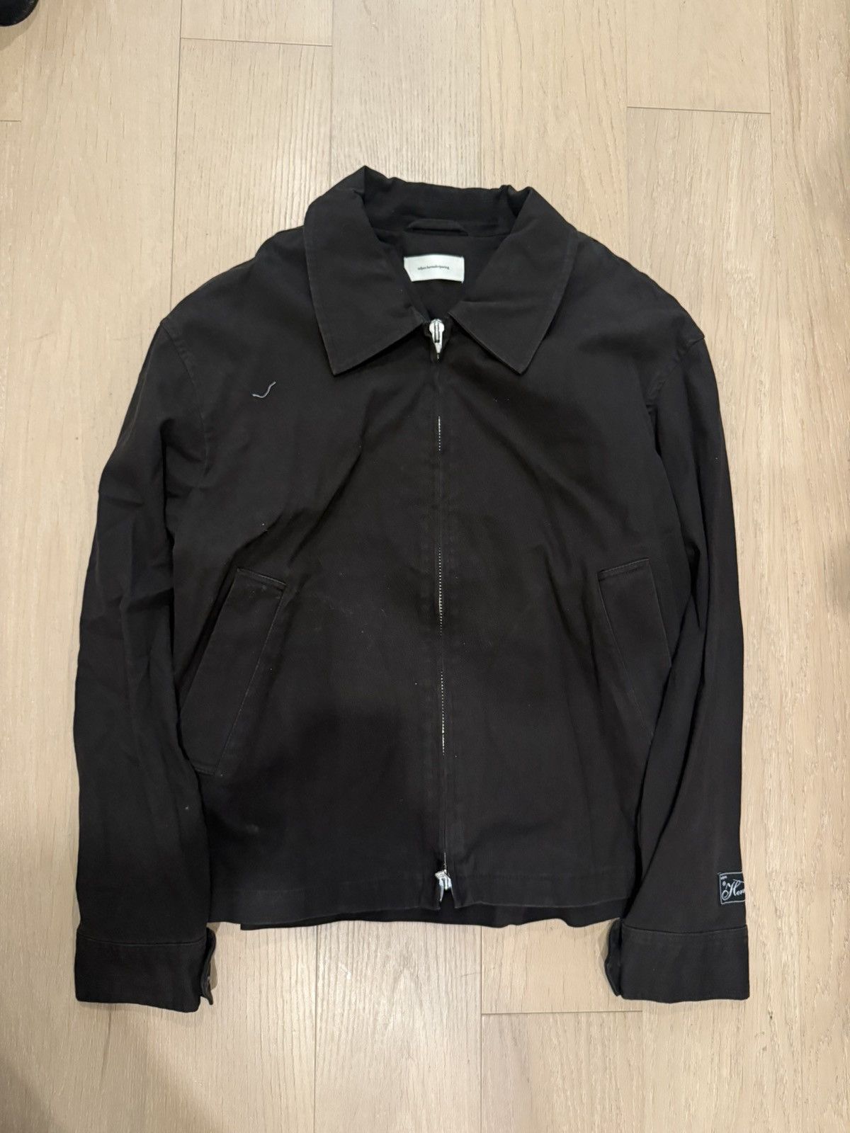 Mfpen mfpen - Work Jacket in Washed Black Twill Size US XL / EU 56 / 4 - 1 Thumbnail