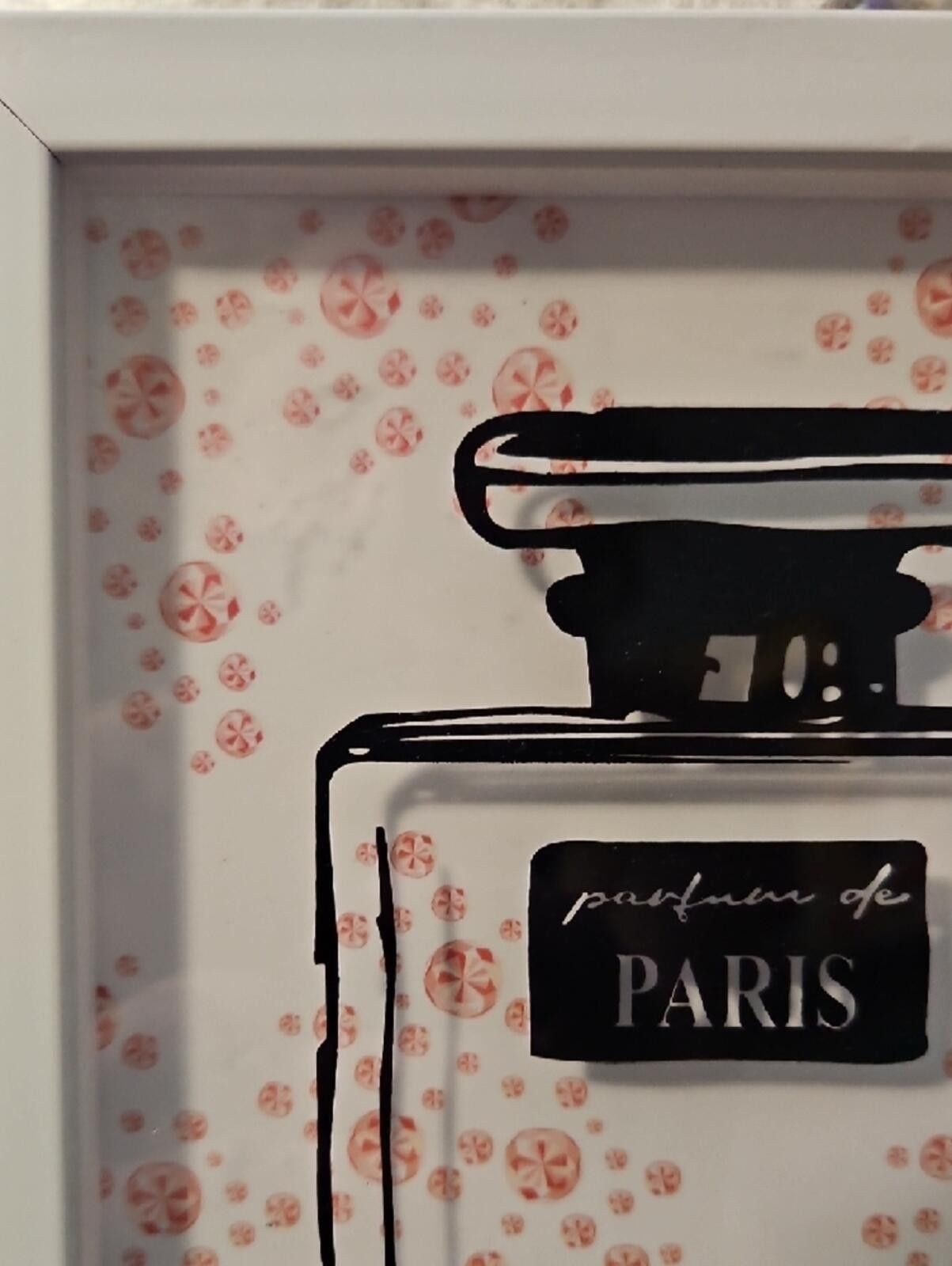 Other Paris Perfume Bottle Wall Art - White Frame Size ONE SIZE - 3 Thumbnail