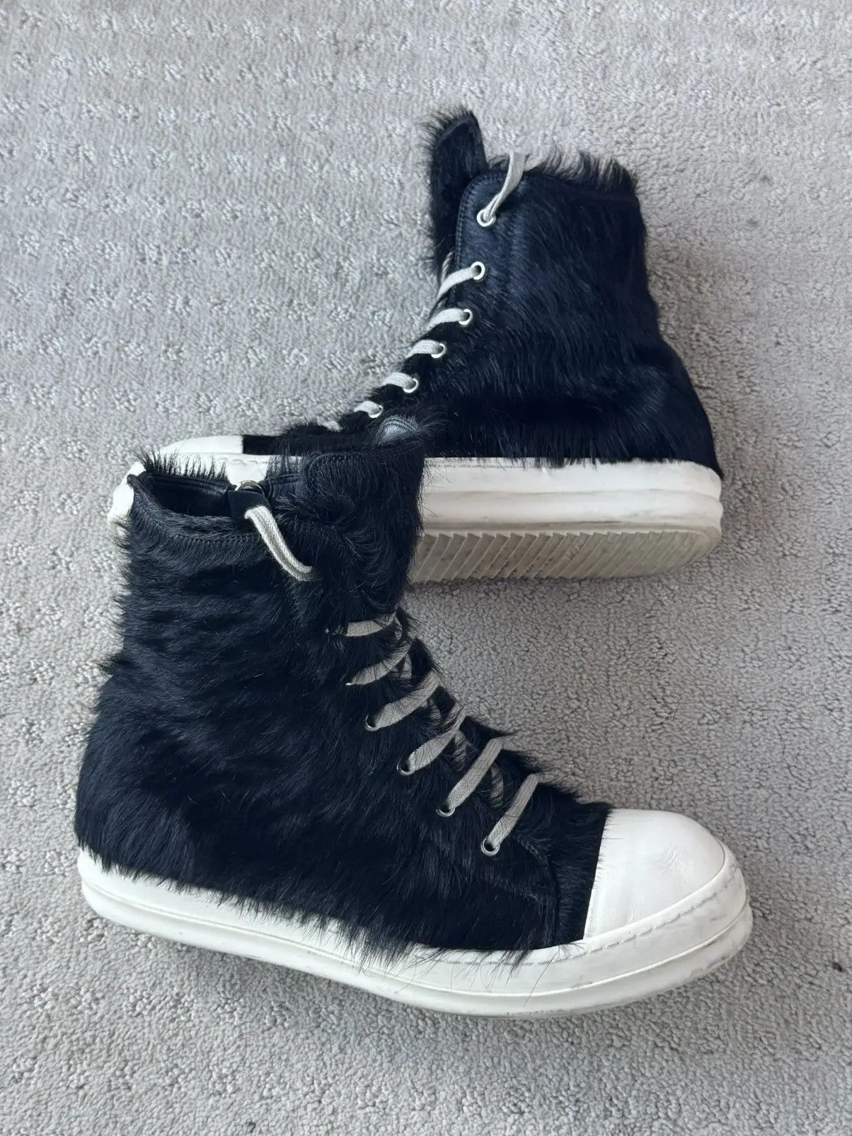 Rick Owens High Top Ramones Size US 11 / EU 44 - 3 Thumbnail