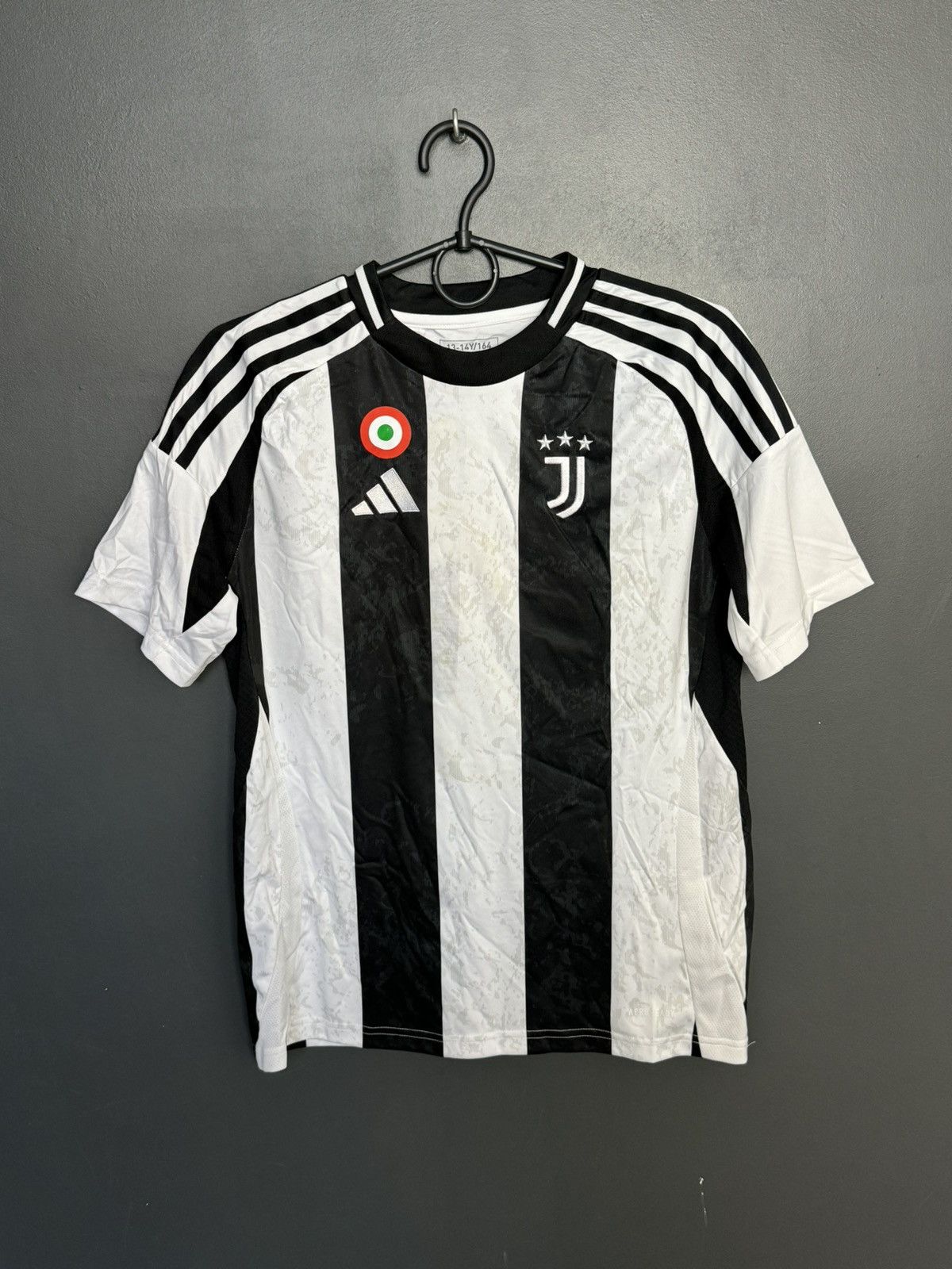 Adidas KIDS Juventus 24/25 Home Yildiz Football Jersey T-Shirt Size US XS / EU 42 / 0 - 2 Thumbnail