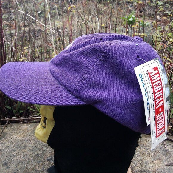 NBA × Vintage NWT Vintage American Needle Los Angeles Lakers Strap Hat Size ONE SIZE - 2 Thumbnail