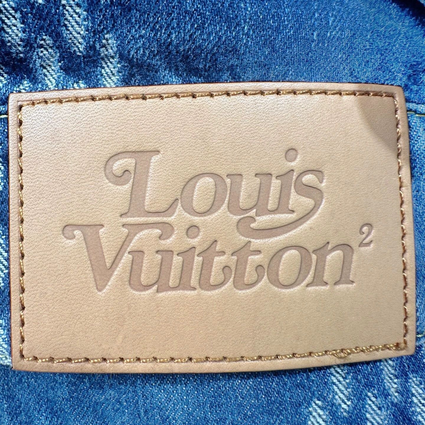 Louis Vuitton Louis Vuitton x nigo LV2 series checkered denim jacket Size US XL / EU 56 / 4 - 5 Thumbnail