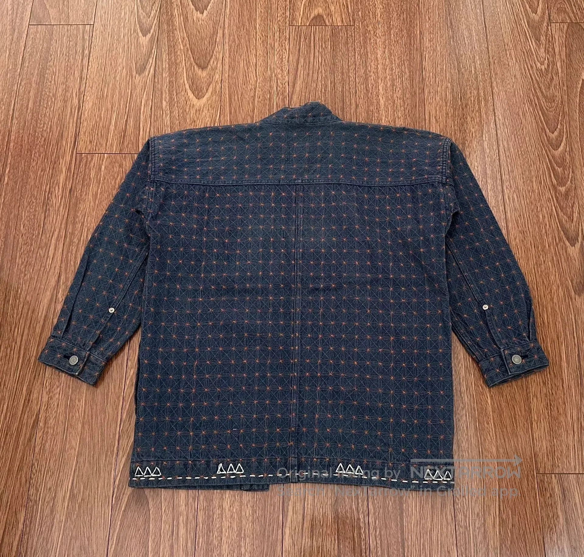 Visvim visvim sashiko sanjuro kimono jacket. Size US S / EU 44-46 / 1 - 2 Thumbnail