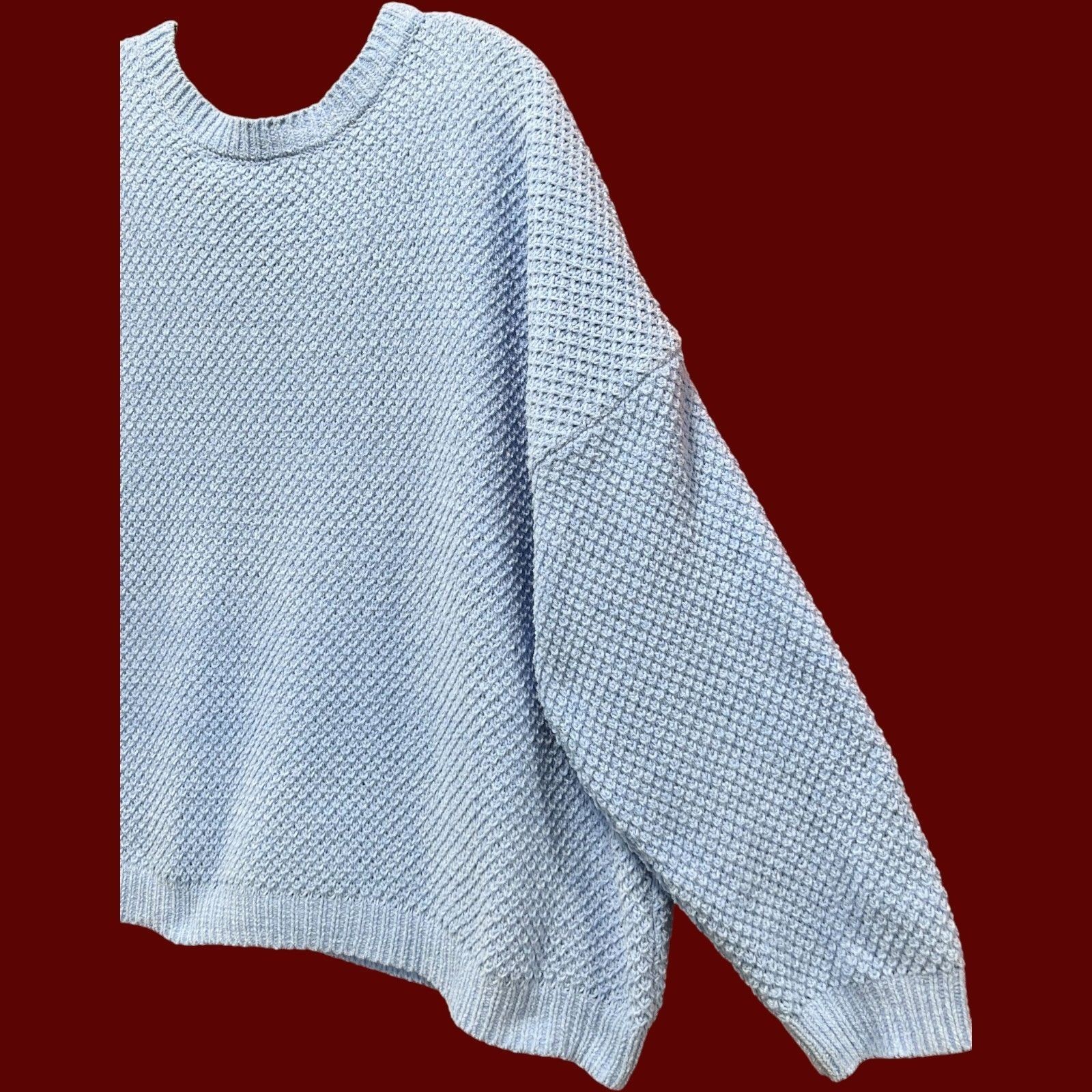 Other Rue + - Women's Long Sleeve Round Neck Crochet Sweater - Lig Size XXL / US 16-18 / IT 52-54 - 12 Thumbnail