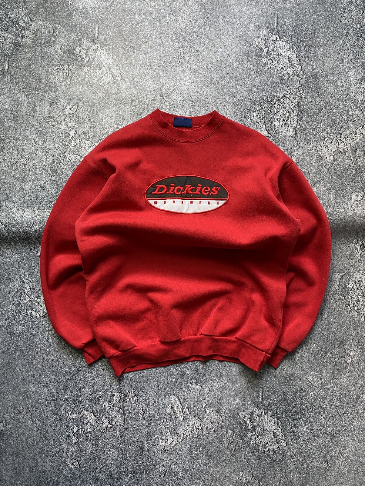 Dickies × Vintage Dickies Work Wear VNTG Rare Big Logo Boxy Y2K Sweatshirt Size US XL / EU 56 / 4 - 1 Thumbnail