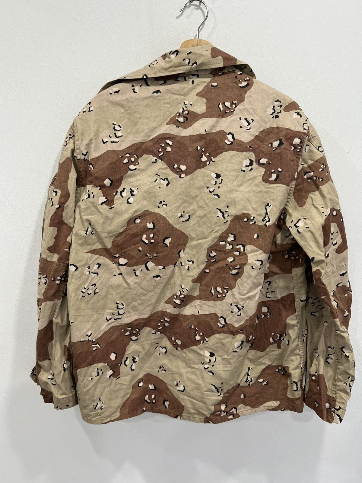 Japanese Brand Vintage Desert Camo Jacket army sand war button shirt Size US L / EU 52-54 / 3 - 2 Thumbnail