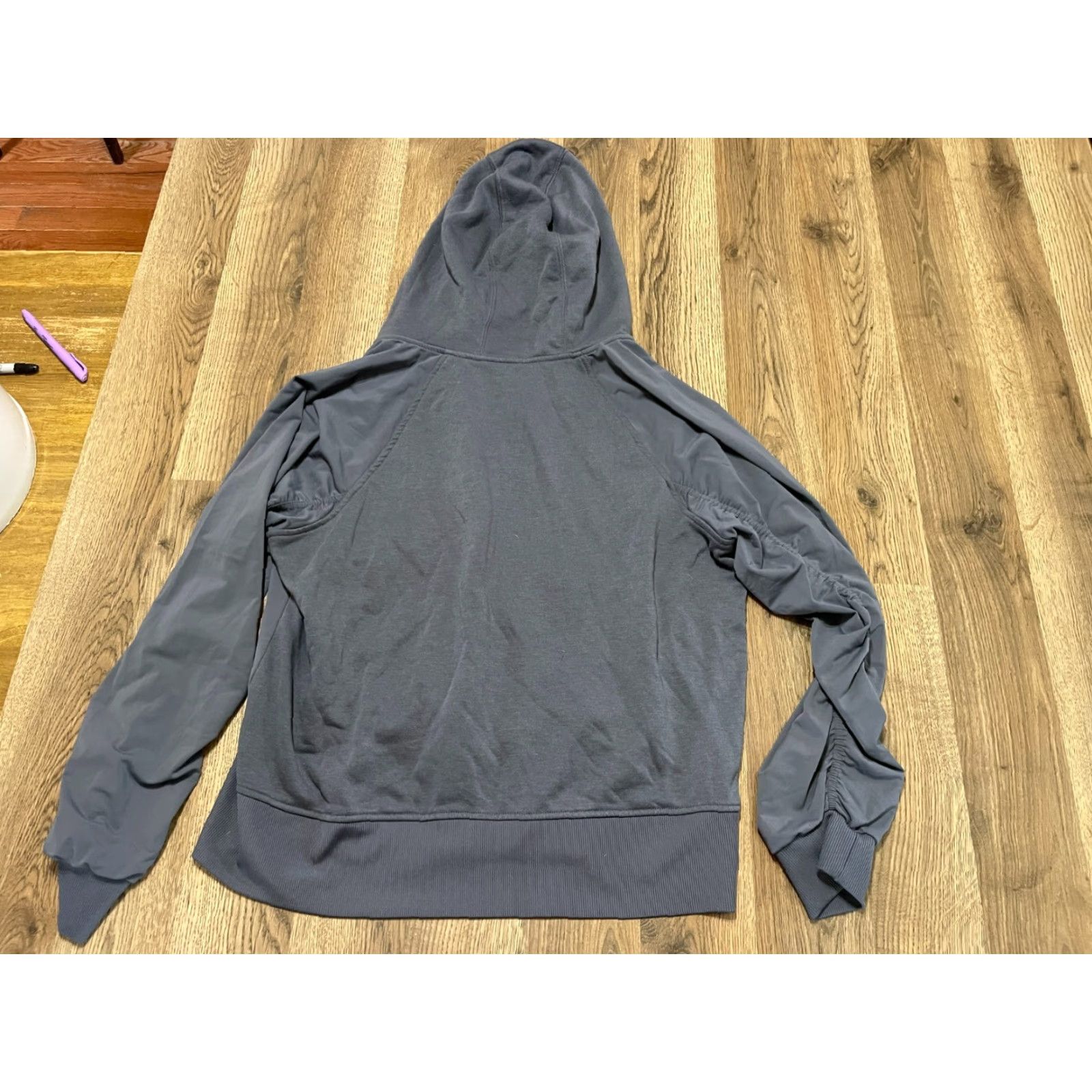 Athletic Works Athletic Works Hoodie Womens Size Large Gray Full Zip Size L / US 10 / IT 46 - 2 Thumbnail