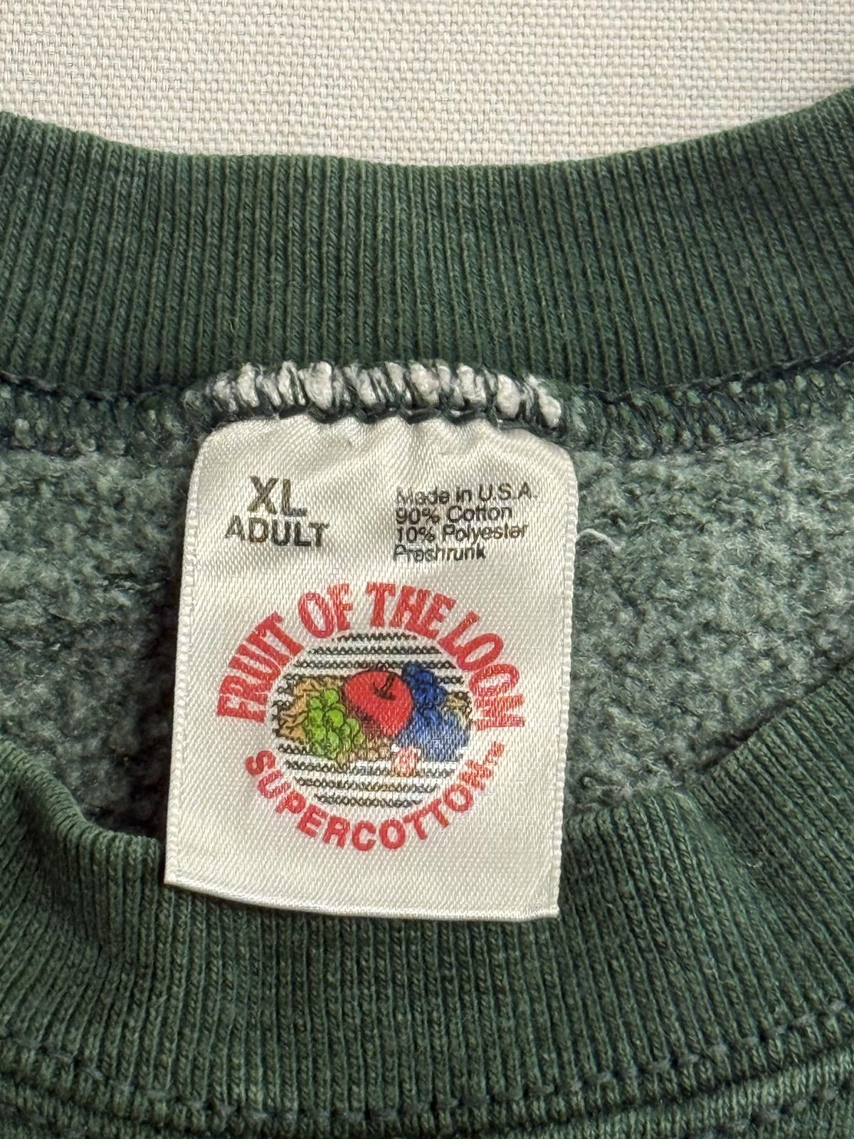 Fruit Of The Loom Vintage Alpha Phi Broom Ball Crewneck Est 1992 - XL Size US XL / EU 56 / 4 - 2 Thumbnail