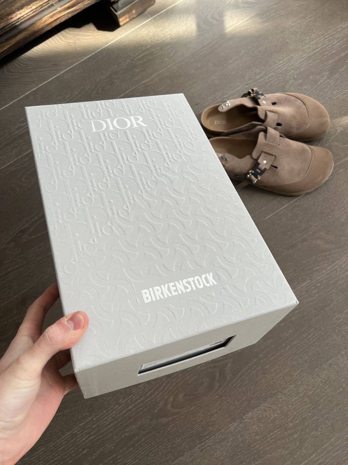 Birkenstock × Dior Dior Tokio Mule Sandals Brown Size US 12 / EU 45 - 6 Thumbnail