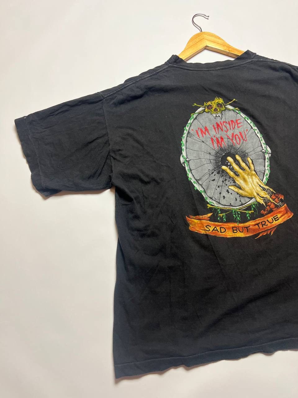 Brockum RARE 1991 Metallica "Sad But True" Tour Shirt Pushead Size US XL / EU 56 / 4 - 11 Thumbnail
