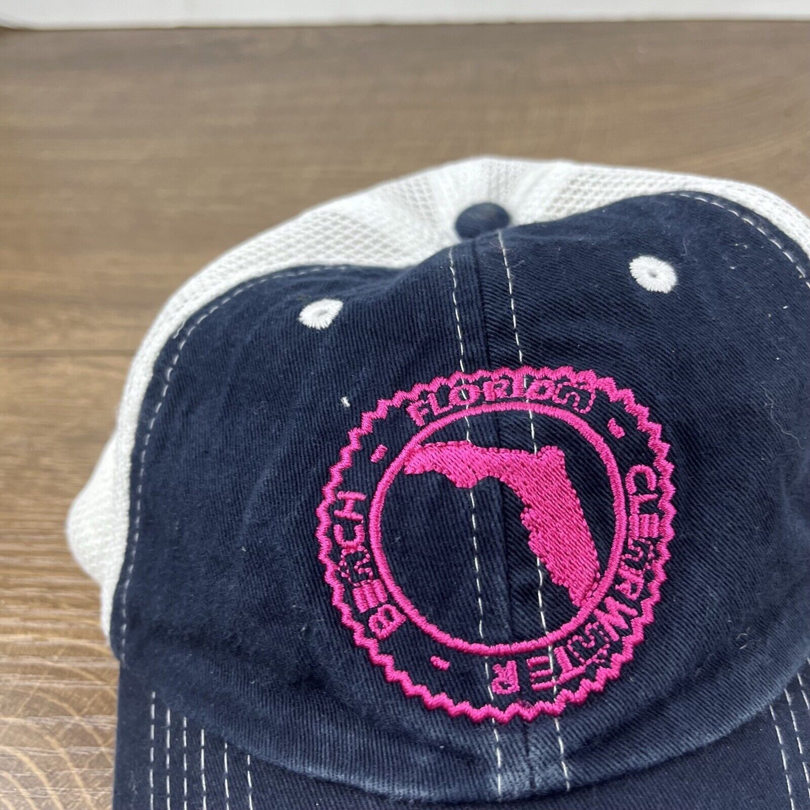 Other Clearwater Beach Florida Hat Black Cap Hat Adjustable Hat Bl Size ONE SIZE - 8 Thumbnail