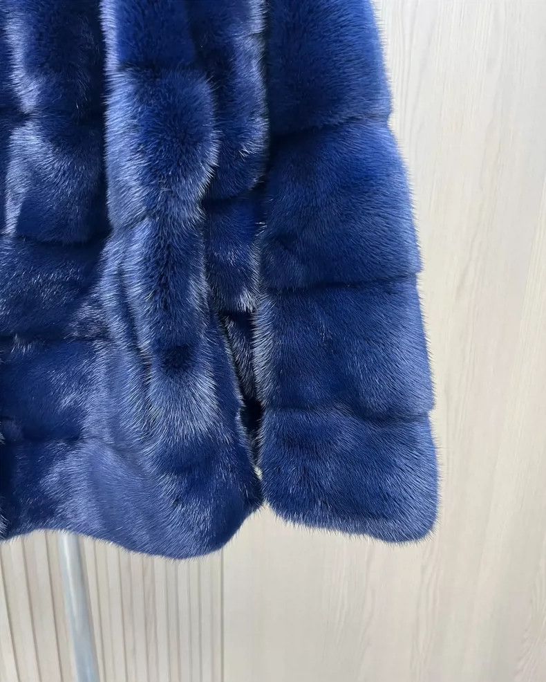 Loro Piana LORO PIANA Lady's mink fur coat Size L / US 10 / IT 46 - 2 Thumbnail