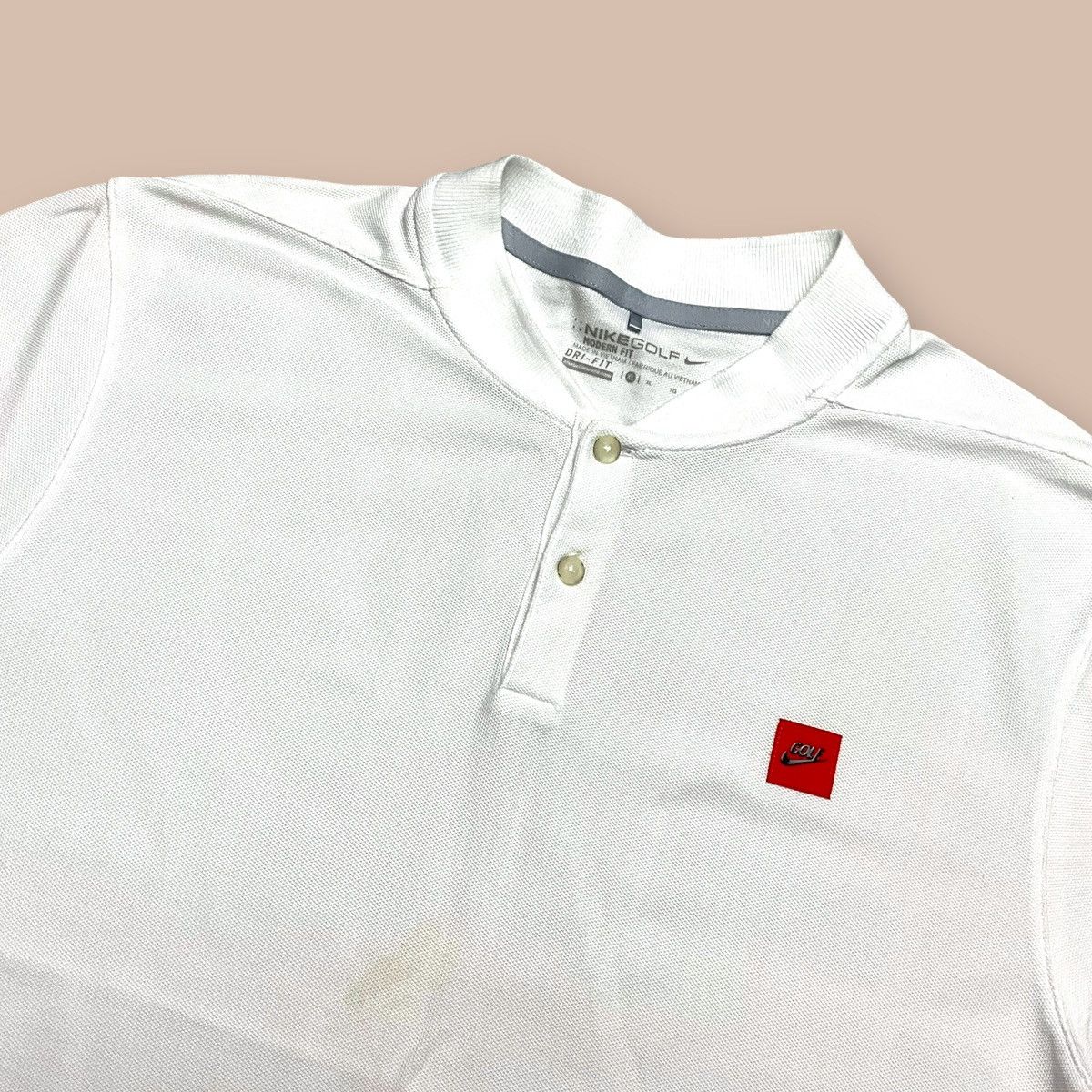 Nike Nike GOLF Dry Desert Blade Polo Shirt Size US XL / EU 56 / 4 - 3 Thumbnail