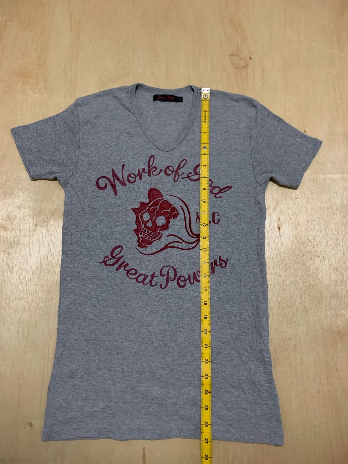 Hysteric Glamour × If Six Was Nine × Japanese Brand Y2k Work of good great powers tshirt Size US M / EU 48-50 / 2 - 8 Thumbnail
