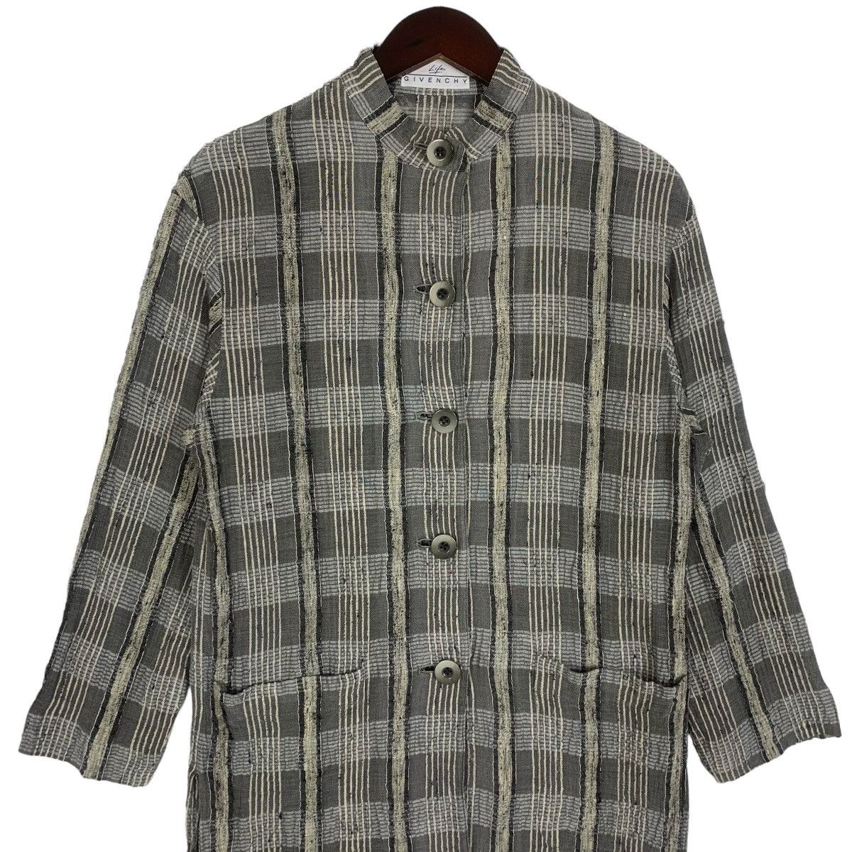 Designer × Givenchy × Vintage VintageGivenchy Life French Designer Luxury Check Gray Size S / US 4 / IT 40 - 2 Thumbnail